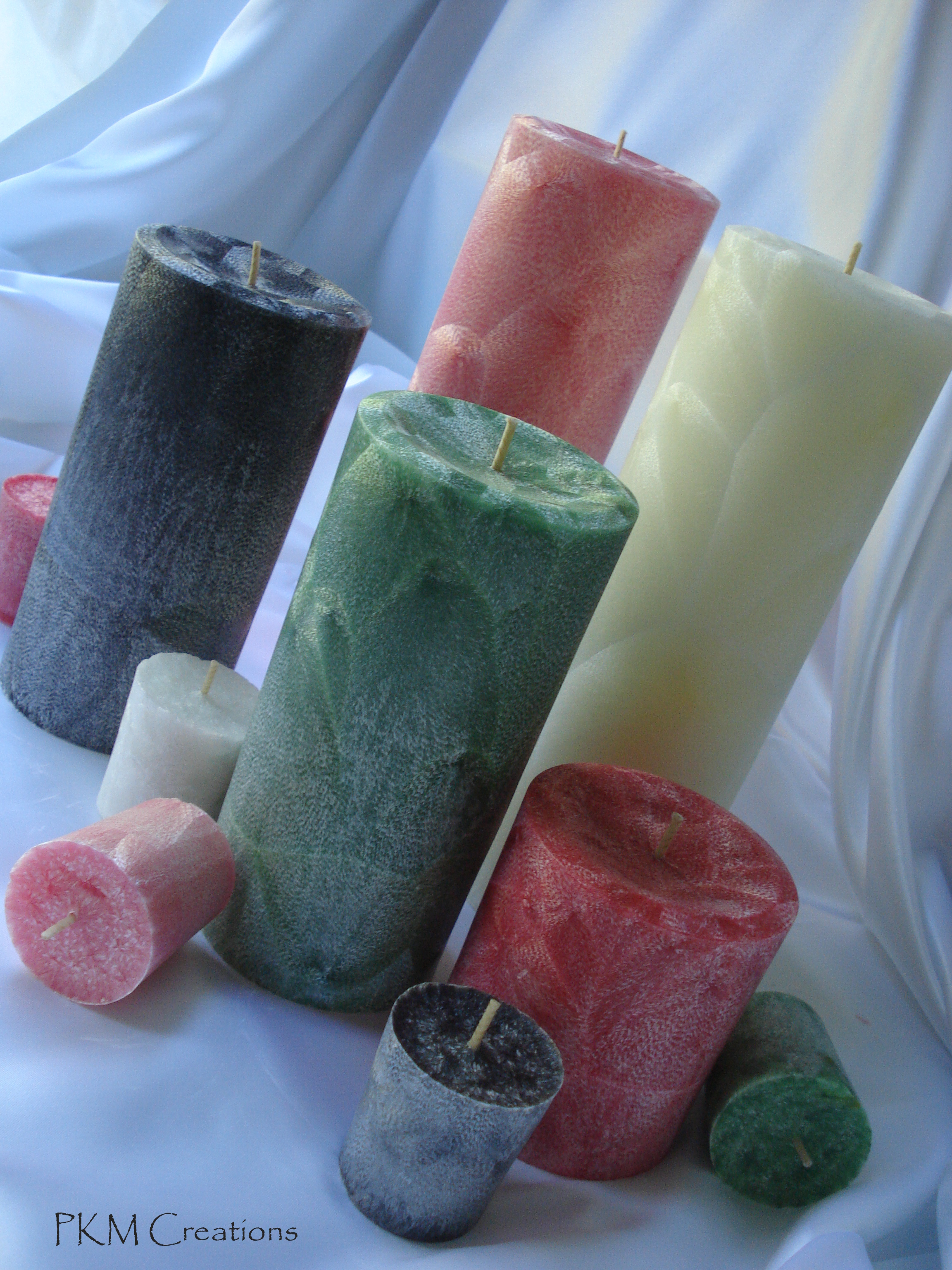 Palm Pillar Candles